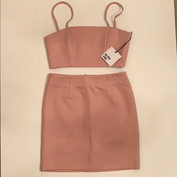 NWT REVOLVE By The Way 2 Piece Set Pink/Mauve Size S